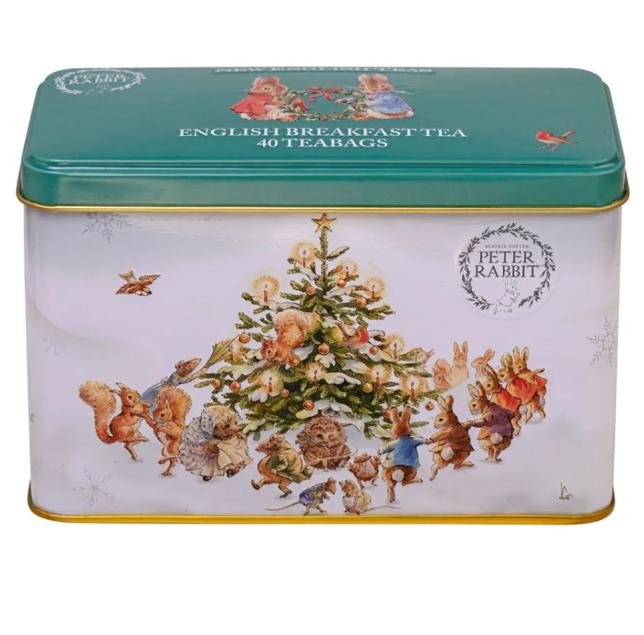 Peter Rabbit & Friends at Christmas Tea Tin