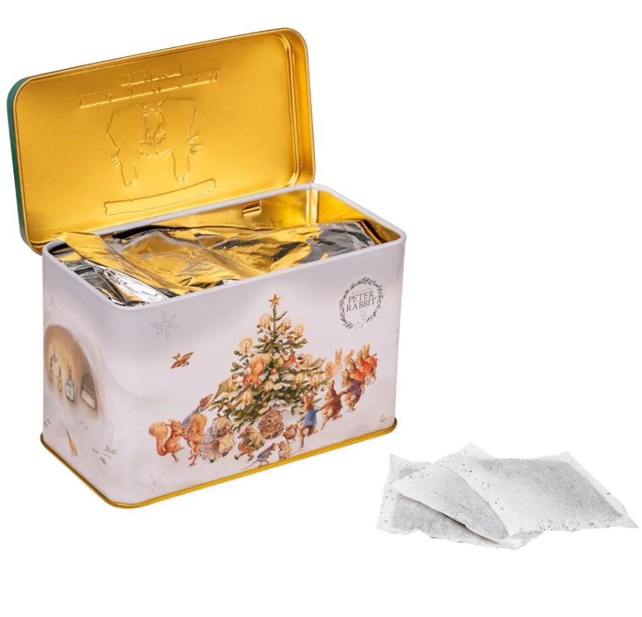 Peter Rabbit & Friends at Christmas Tea Tin