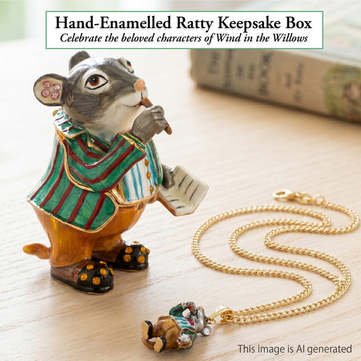 Cloisonné Collectible Wind In The Willows Ratty