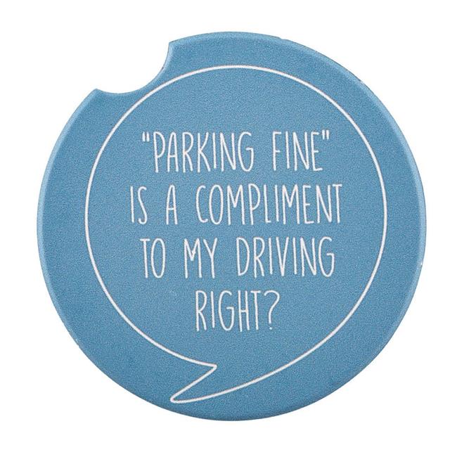 Car Coaster Ceramic - Parking Fine