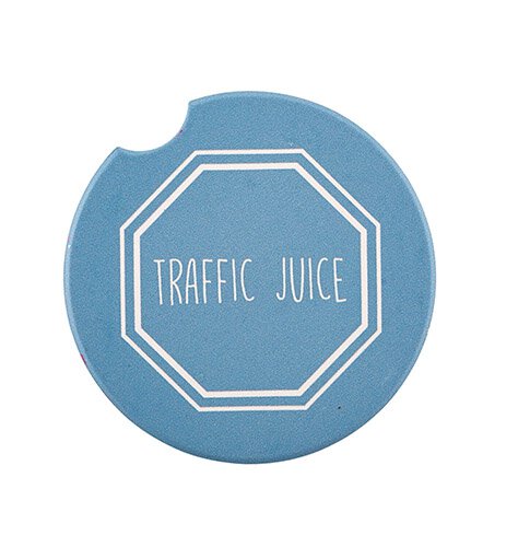 Car Coaster Ceramic - Traffic Juice