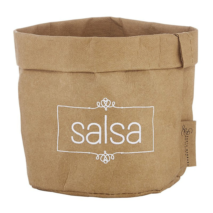 Recyclable Paper Holder Salsa w/Ceramic Dish (D1780+D1970)