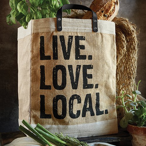 Market Tote Bag - Live Love Local