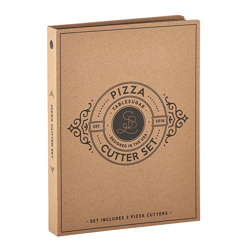 Cardboard Book Set- Pizza Cutter