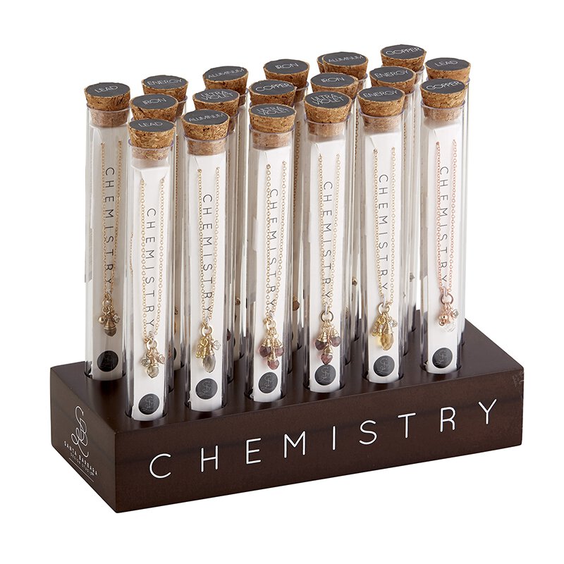 Chemistry Necklace- Filled Display