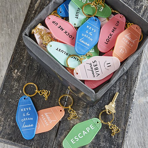 Vintage Motel Key Tag - Wanderlust