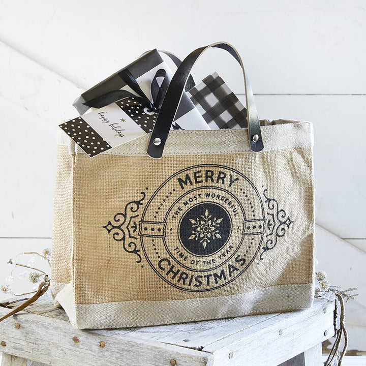 Market Tote Mini - Christmas