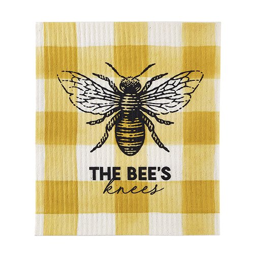 Organic Dishcloth Bees Knees