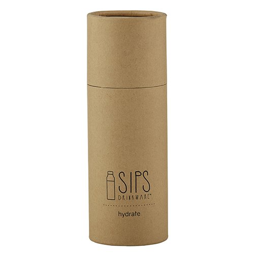 Glass Water Bottle w/Bamboo Lid - Hydrate