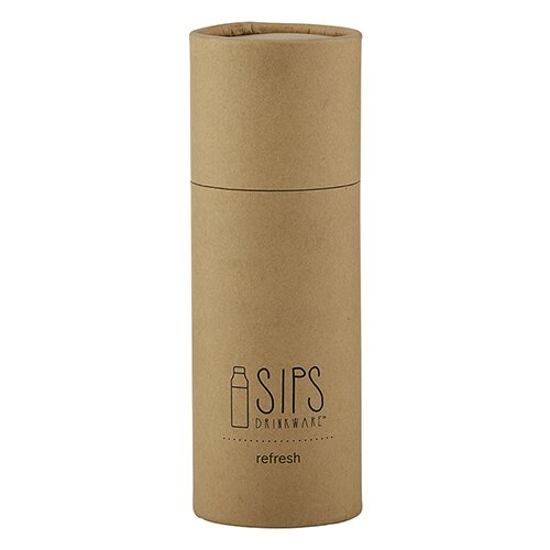 Glass Water Bottle w/Bamboo Lid - Refresh