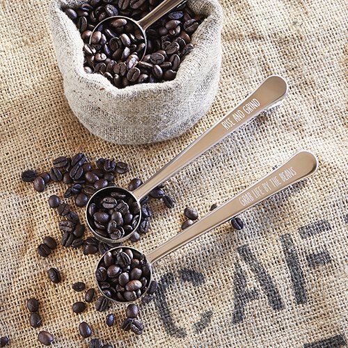 Coffee Clip/Scoop - Rise and Grind