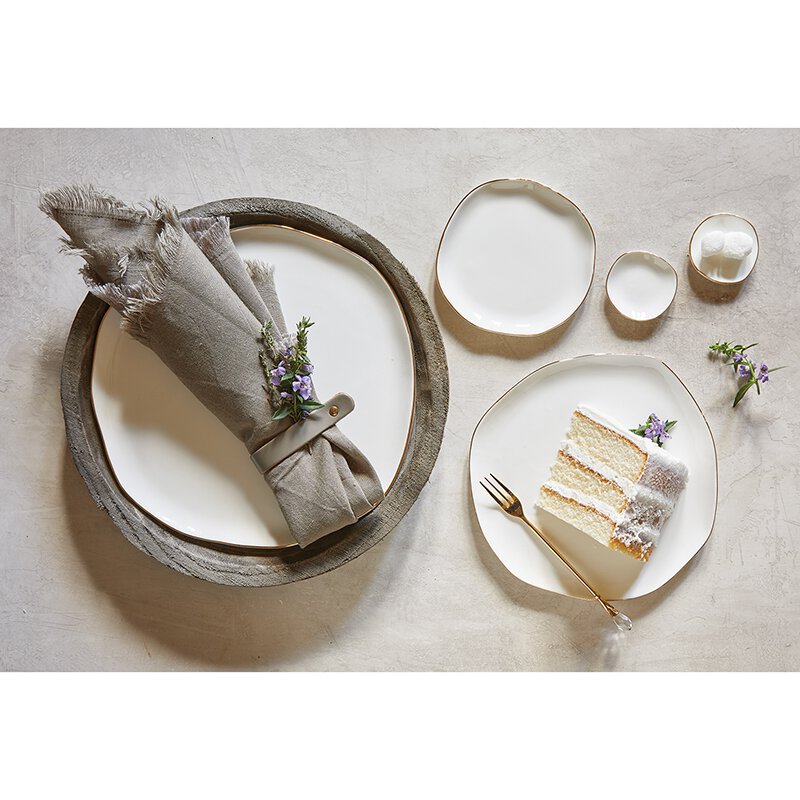 Ceramic Tray White - Small