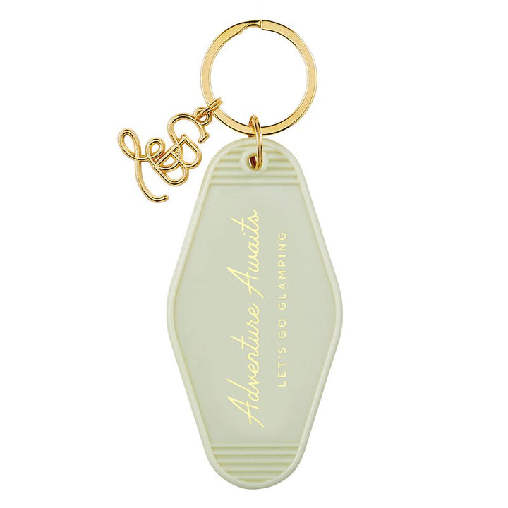 Vintage Motel Key Tag Adventure Awaits