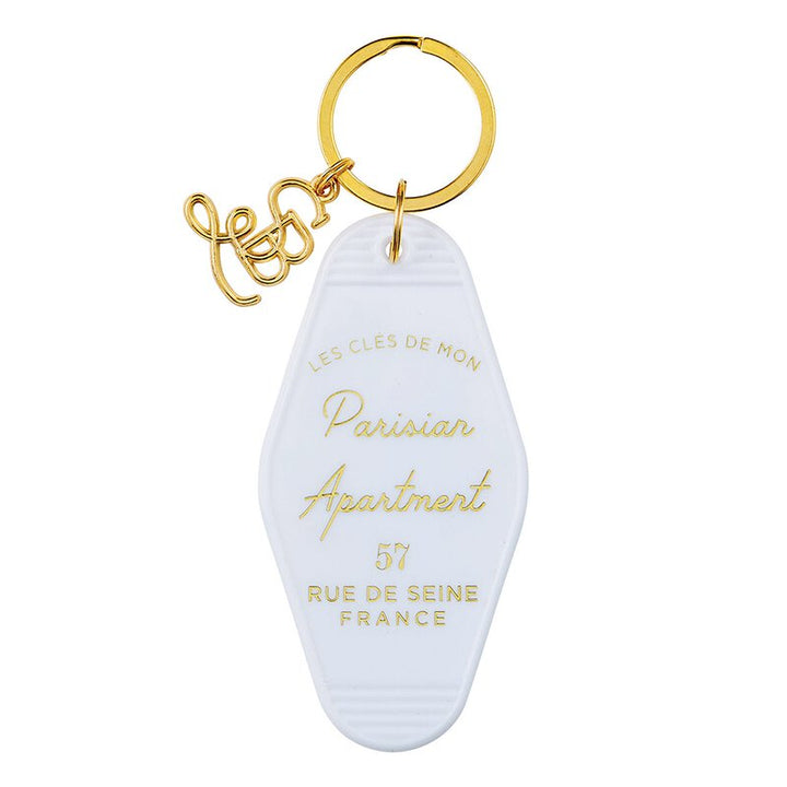 Vintage Motel Key Tag Parisian
