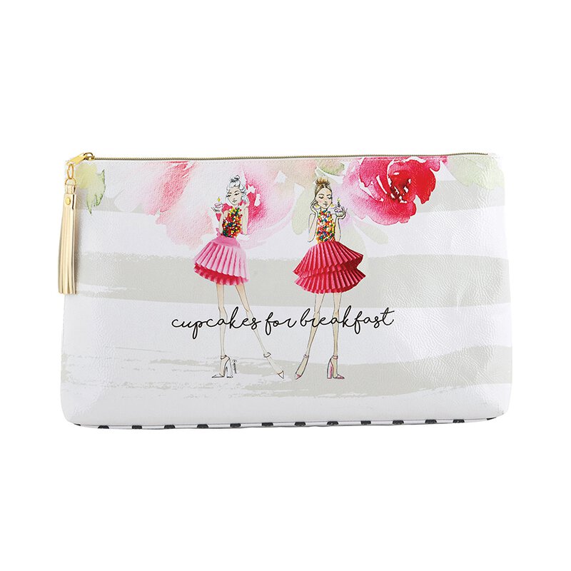 Oil Cloth Bag Large Cupcake