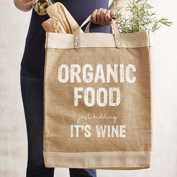 Farmers Market Tote Bag - Just Kidding
