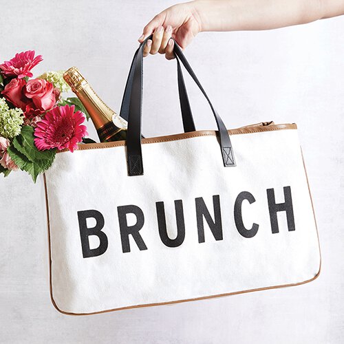 Canvas Tote Bag - Brunch
