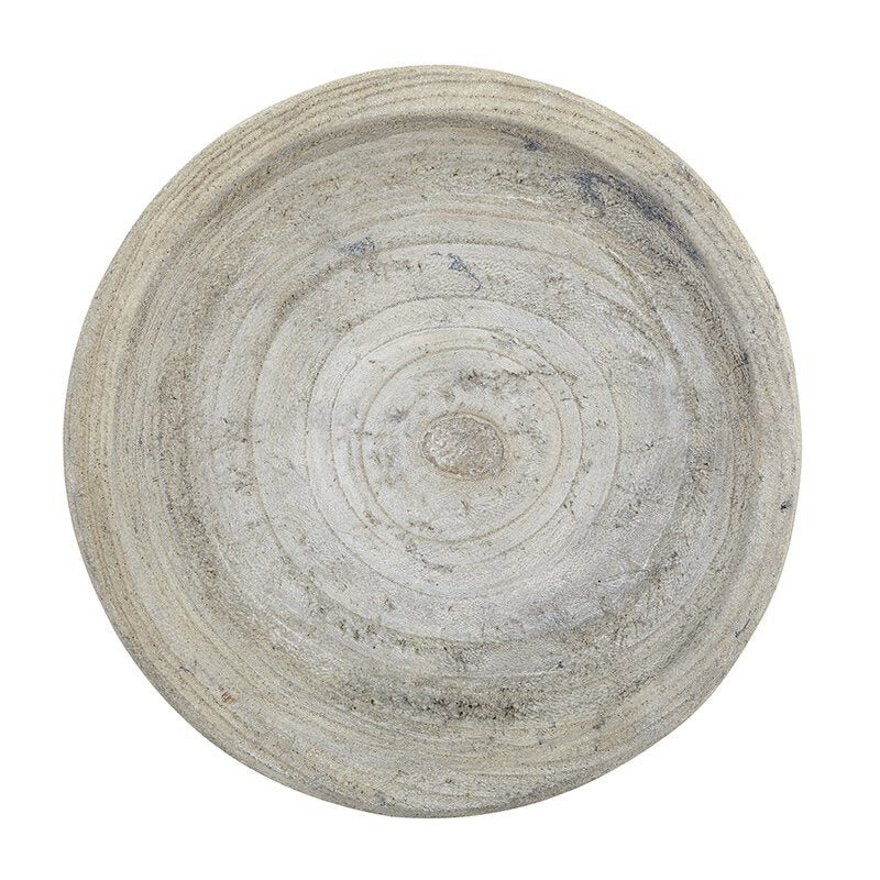Wood Bowl Small - Paulownia, Grey
