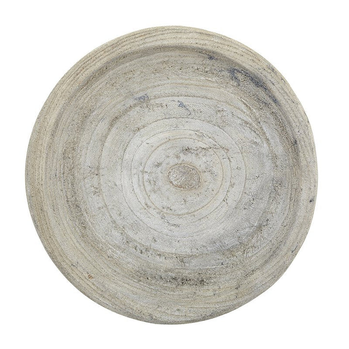 Wood Bowl Small - Paulownia, Grey