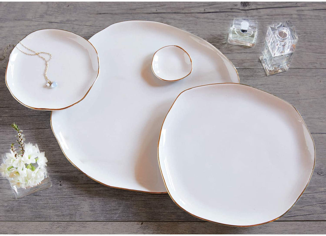 Ceramic Tray Mini Grey