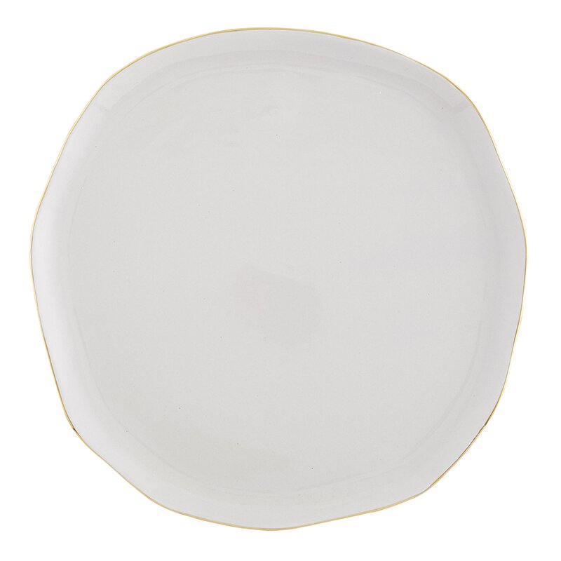 Ceramic Tray Large Grey