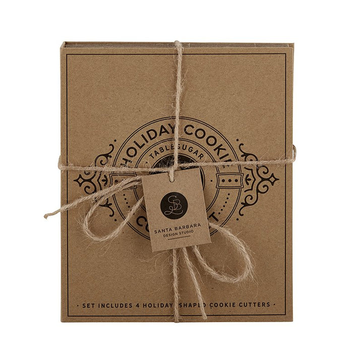 Cardboard Book Set - Holiday Cookie Cutter