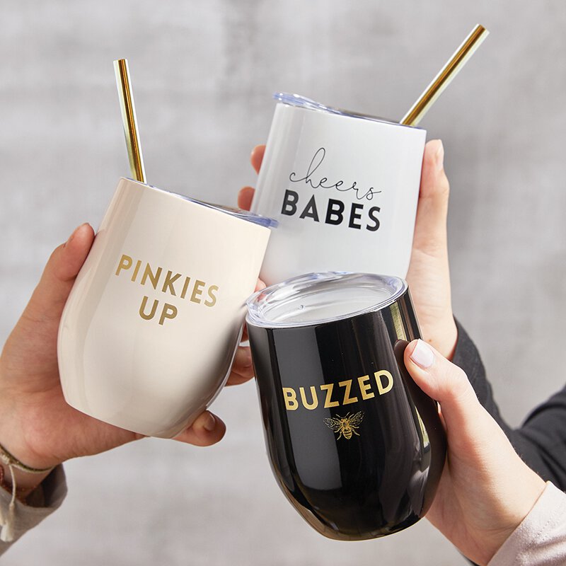 Stemless Wine Tumbler Buzzed