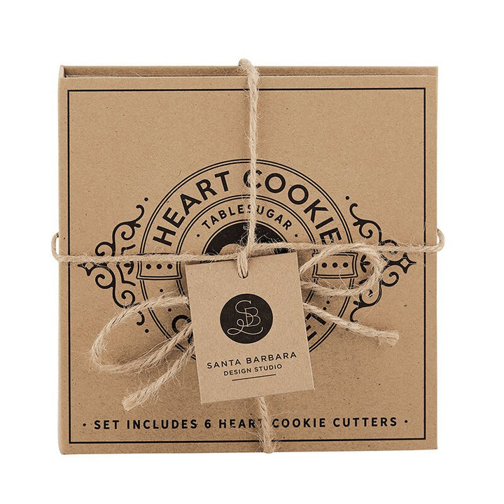 Cardboard Book Set - Heart Cookie Cutters