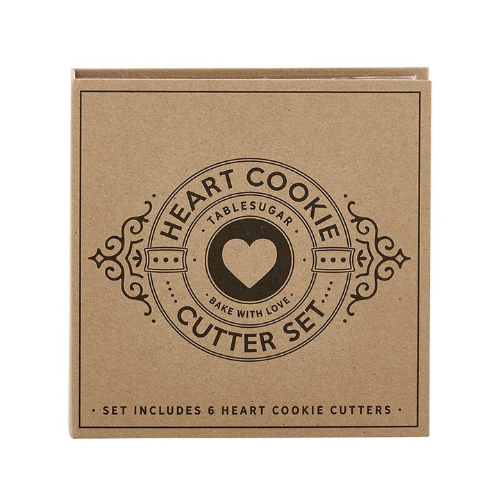 Cardboard Book Set - Heart Cookie Cutters