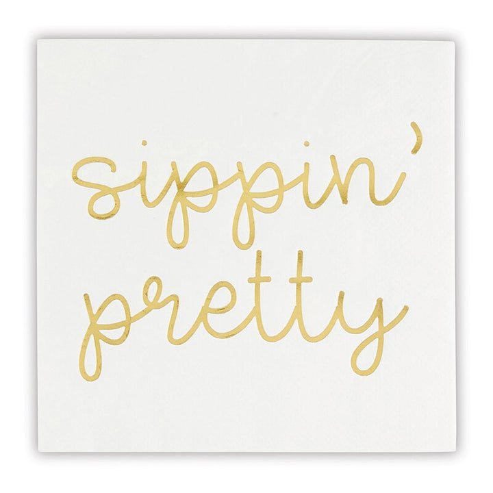 Cocktail Napkin - Sippin' Pretty