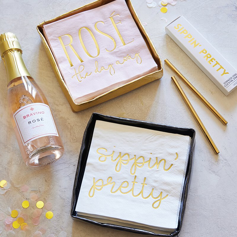 Cocktail Napkin - Sippin' Pretty