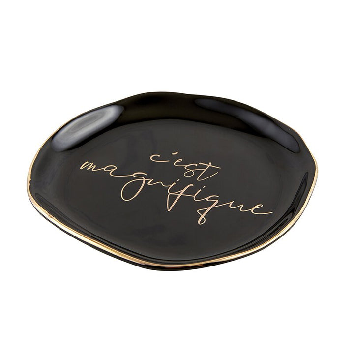 Trinket Tray Black - Magnifique