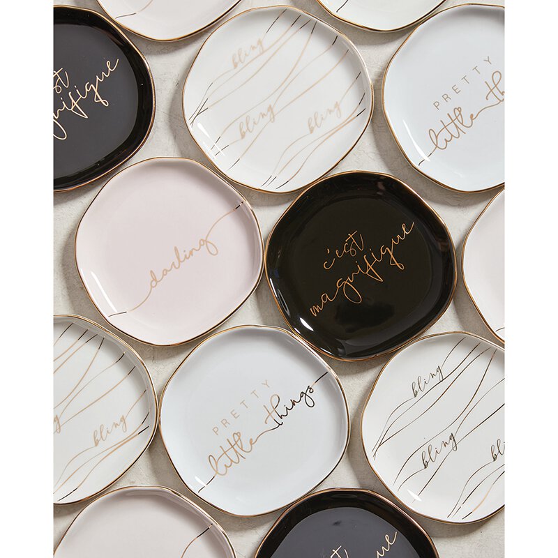 Trinket Tray Black - Magnifique