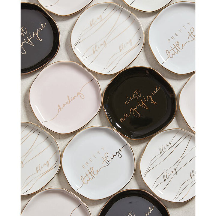 Trinket Tray Black - Magnifique