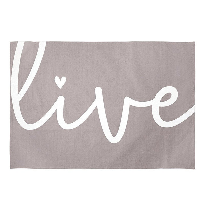 Tea Towel - Live