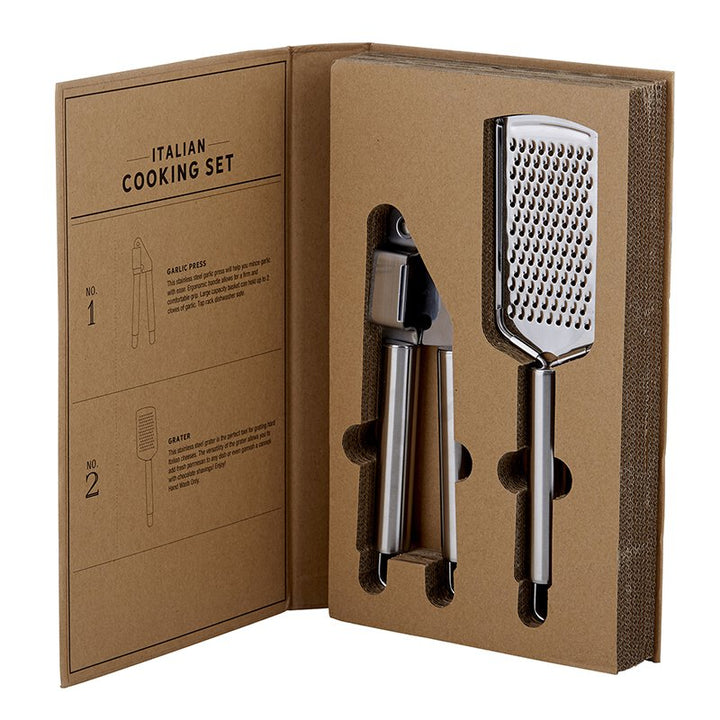 Cardboard Book Set - Italian Cooking