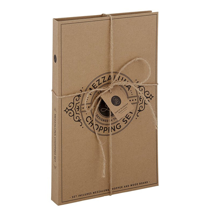Cardboard Book Set - Mezzaluna Chopping