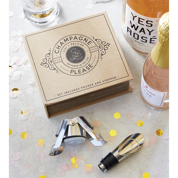 Cardboard Book Set - Champagne