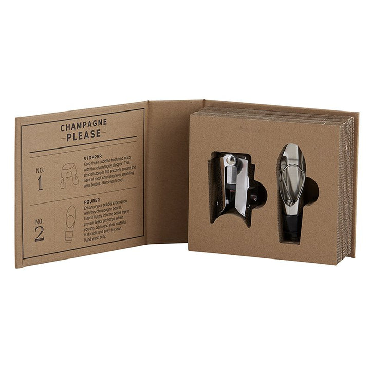 Cardboard Book Set - Champagne