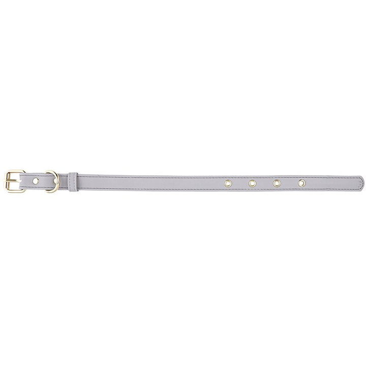 Saffiano Collar - Grey