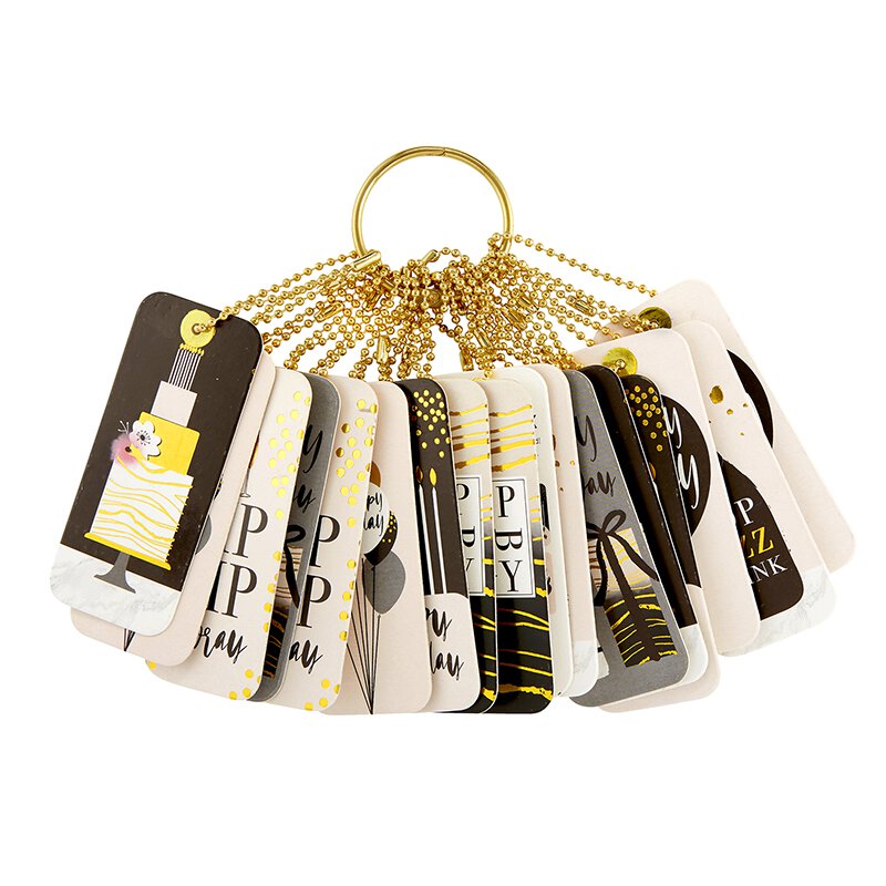 Gift Tag Book -Birthday