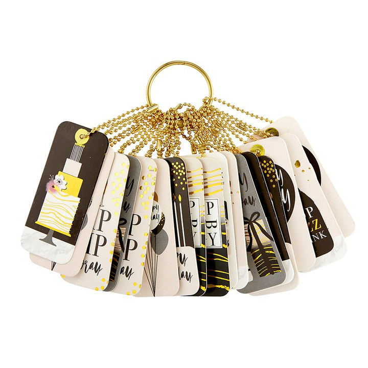 Gift Tag Book -Birthday