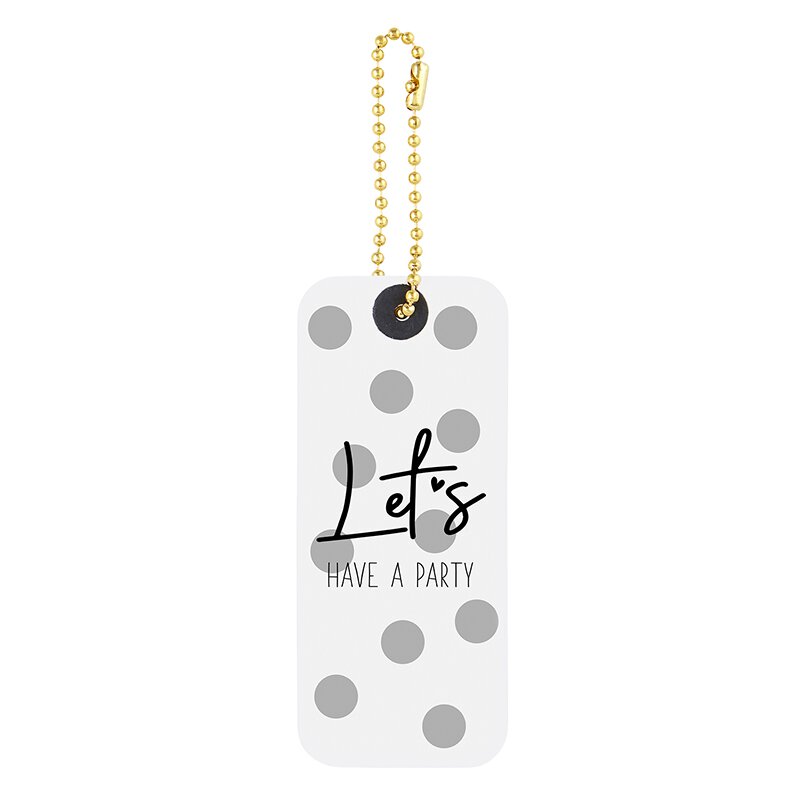 Gift Tag Book -Black and White