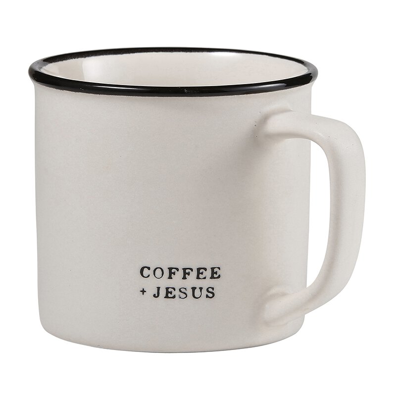 Face To Face Coffee Mug - Coffee + Jesus