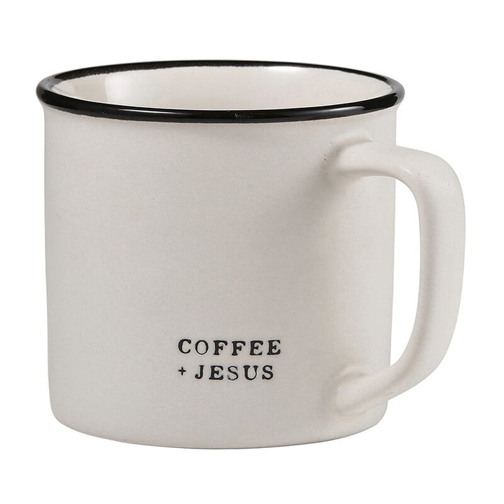 Face To Face Coffee Mug - Coffee + Jesus