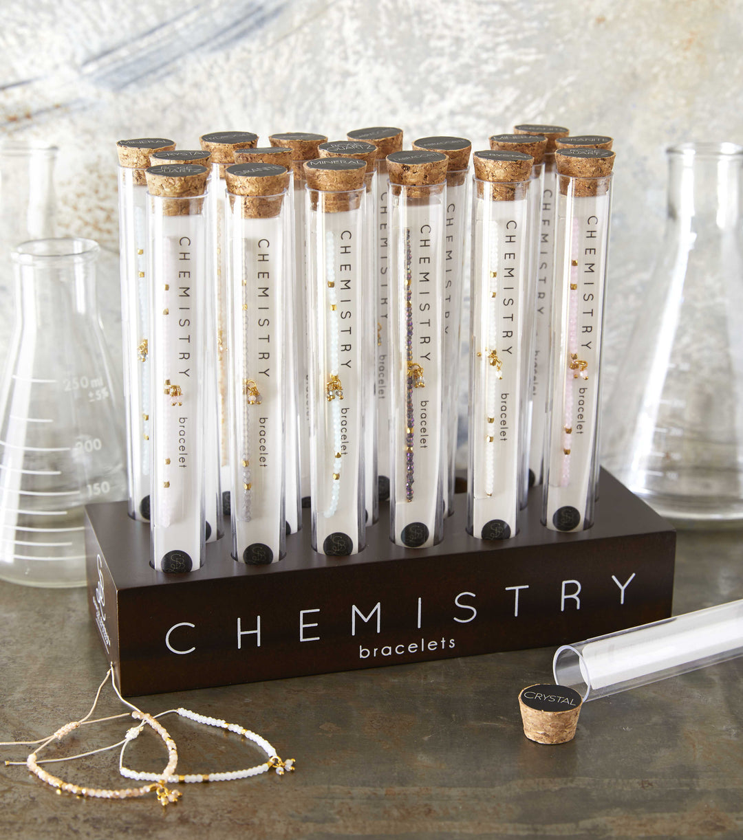 Chemistry Bracelet - Crystal