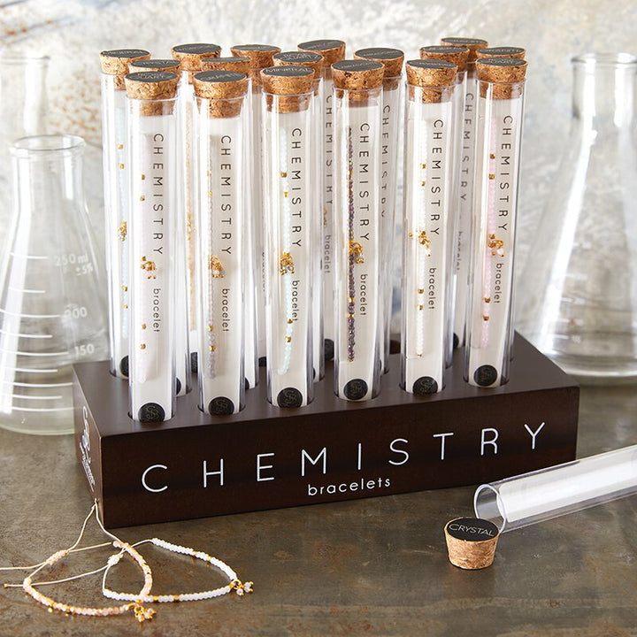 Chemistry Bracelet Filled Display