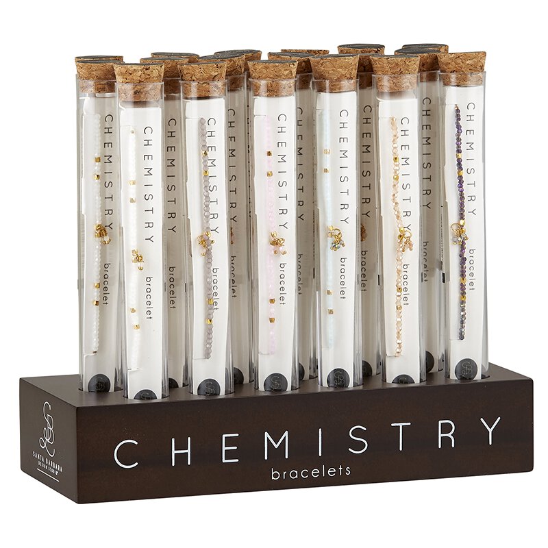 Chemistry Bracelet Filled Display