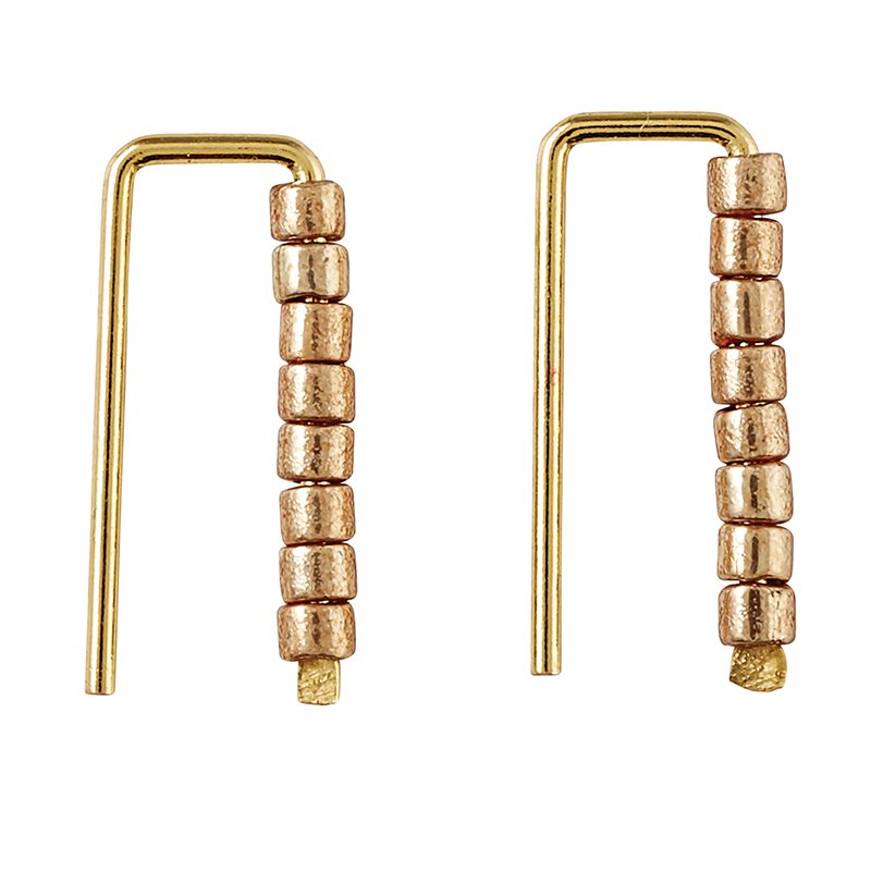 Chemistry Earrings Gold