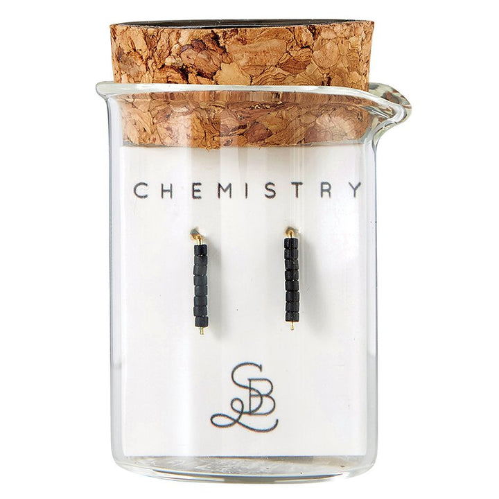 Chemistry Earrings Carbon